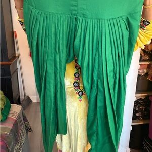 Green shalwar kameez